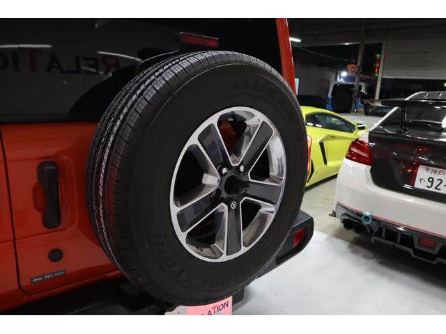 ジープ・ラングラーアンリミテッド サハラ ローンチエディション 18AWジオランダータイヤ2023年ブラックレザーシートナビTVFSBカメラアルパインサウンドクルコンETCシートヒータープッシュスタート(48枚目)