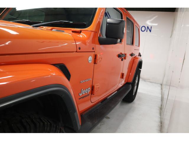 ジープ・ラングラーアンリミテッド サハラ ローンチエディション 18AWジオランダータイヤ2023年ブラックレザーシートナビTVFSBカメラアルパインサウンドクルコンETCシートヒータープッシュスタート(49枚目)