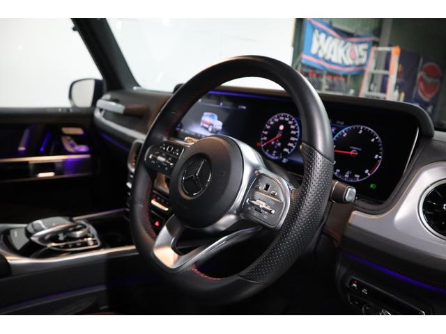 Ｇクラス Ｇ３５０ｄ　ＡＭＧライン　１オーナーラグジュアリーＰＫＧアダプティブダンピングサンルーフブラックレザーシートブルメスターナビＴＶ３６０カメラ２０ＡＷレーダークルーズプッシュスタート記録簿Ｒ２．３．４．５．６．７年（14枚目）