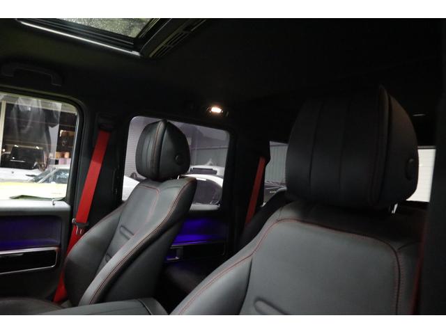 Ｇクラス Ｇ３５０ｄ　ＡＭＧライン　１オーナーラグジュアリーＰＫＧアダプティブダンピングサンルーフブラックレザーシートブルメスターナビＴＶ３６０カメラ２０ＡＷレーダークルーズプッシュスタート記録簿Ｒ２．３．４．５．６．７年（27枚目）