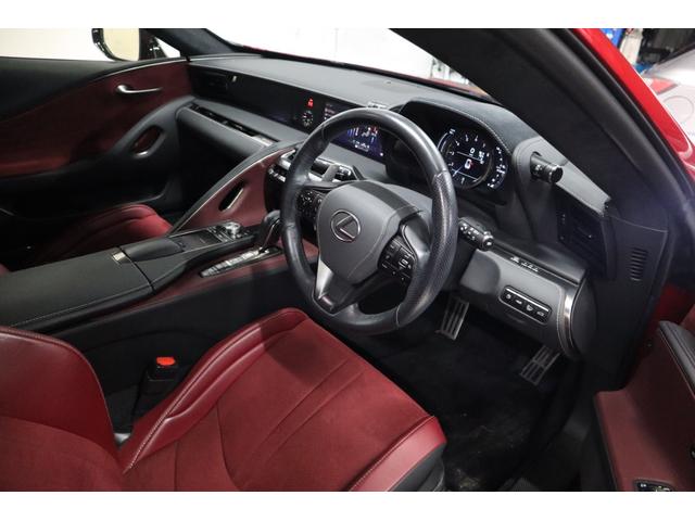 ＬＣ ＬＣ５００ｈ　Ｓパッケージ　２１ＡＷマークレビンソンＨＵＤカーボンルーフアクティブリアウイングハーフレザーシートナビＴＶＢカメラＥＴＣシートベンチレーションセーフティセンスＬＥＤヘッドライト１年保証（3枚目）