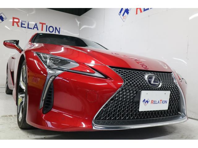 ＬＣ ＬＣ５００ｈ　Ｓパッケージ　２１ＡＷマークレビンソンＨＵＤカーボンルーフアクティブリアウイングハーフレザーシートナビＴＶＢカメラＥＴＣシートベンチレーションセーフティセンスＬＥＤヘッドライト１年保証（7枚目）
