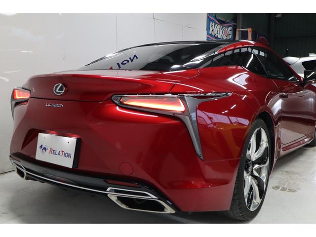 ＬＣ ＬＣ５００ｈ　Ｓパッケージ　２１ＡＷマークレビンソンＨＵＤカーボンルーフアクティブリアウイングハーフレザーシートナビＴＶＢカメラＥＴＣシートベンチレーションセーフティセンスＬＥＤヘッドライト１年保証（8枚目）