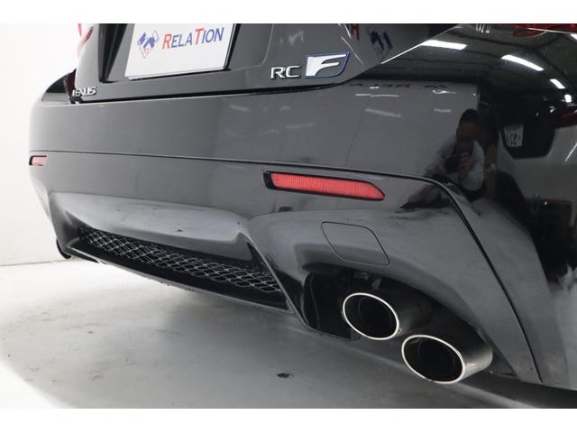 ＲＣ Ｆ ベースグレード　鍛造１９ＡＷマークレビンソンＴＶＤブラックレザーシートナビＴＶＢカメラＥＴＣシートベンチレーションクルコンＬＥＤヘッドライトタイヤ２０２４年製１年保証（14枚目）