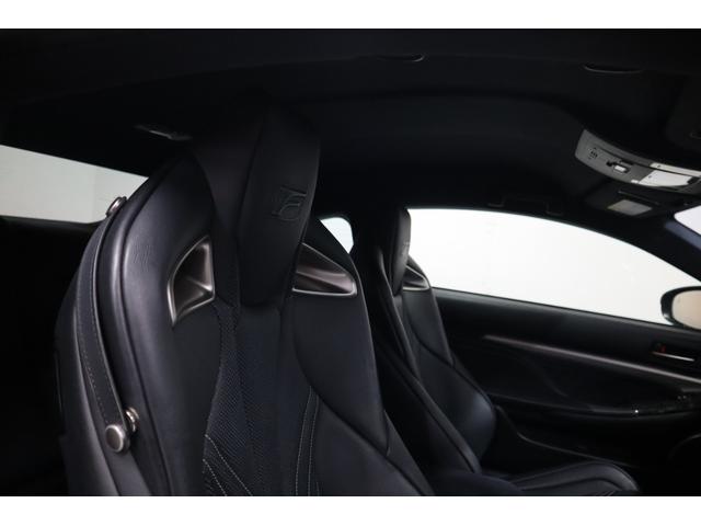 ＲＣ Ｆ ベースグレード　鍛造１９ＡＷマークレビンソンＴＶＤブラックレザーシートナビＴＶＢカメラＥＴＣシートベンチレーションクルコンＬＥＤヘッドライトタイヤ２０２４年製１年保証（22枚目）