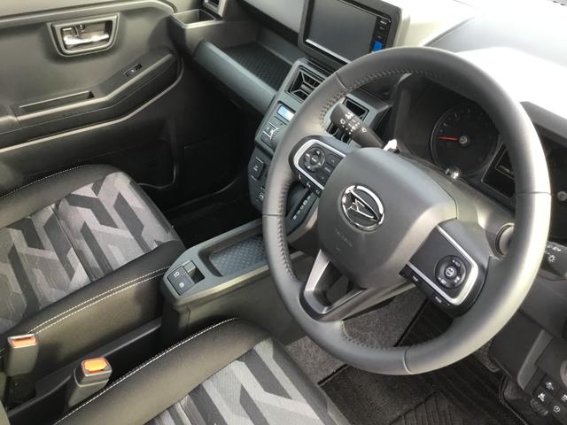 タフト Ｇターボ　ダーククロムベンチャー　純正フルセグメモリーナビ　オプションカラー　試乗車ＵＰ　パノラマモニター　プッシュボタンスタート　キーフリー　スマートアシスト　純正アルミホイール　ＬＥＤヘッドライト　ガラスルーフ　走行距離１３４キロ（24枚目）