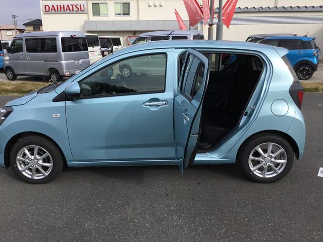 ミライース Ｇ　ＳＡＩＩＩ　試乗車ＵＰ　キーフリーシステム　オートエアコン　ＳＲＳエアバック　運転席助手席シートヒーター　ＬＥＤヘッドランプ　オート格納式ドアミラー　運転席シートリフター　チルトステアリング　コーナーセンサー（13枚目）