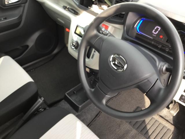 ミライース Ｇ　ＳＡＩＩＩ　試乗車ＵＰ　キーフリーシステム　オートエアコン　ＳＲＳエアバック　運転席助手席シートヒーター　ＬＥＤヘッドランプ　オート格納式ドアミラー　運転席シートリフター　チルトステアリング　コーナーセンサー（36枚目）