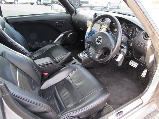 コペン アクティブトップ　フロント　サイド　リヤエアロ　社外１５インチアルミ　社外２本出しマフラー　ブースト計　メモリーナビ　　新品タイヤ交　換サー　ビス　電動オープン開　閉約１８秒（21枚目）