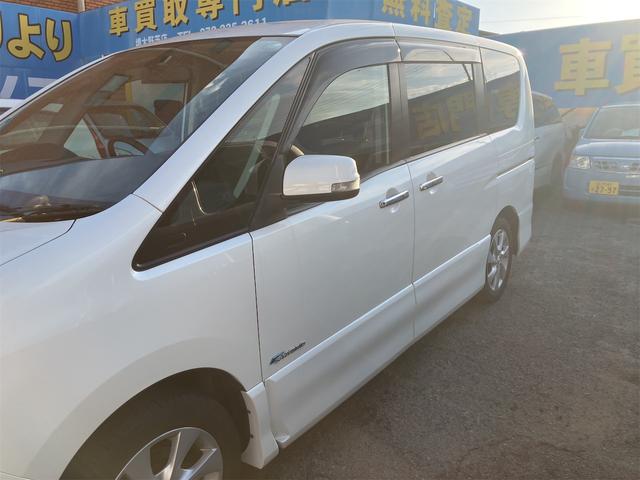 セレナ ハイウェイスター S-ハイブリッド スマートキー ETC 両側スライド左パワースライドドア(4枚目)