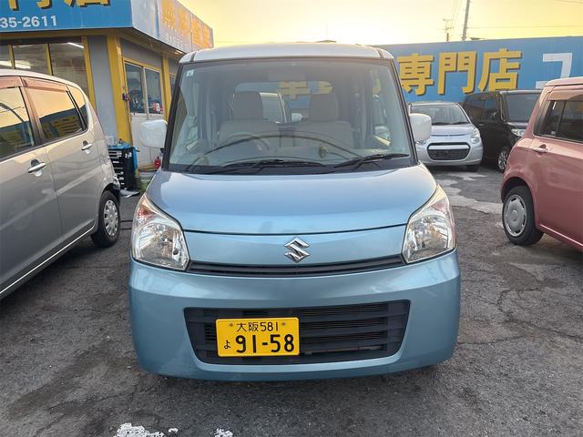 スペーシア Ｘ　スマートキー２個　フルセグＴＶナビ　ＥＴＣ　両側スライド左パワースライドドア（2枚目）