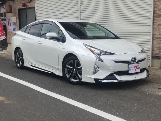 プリウス A ETC バックカメラ ナビ TV クリアランスソナー オートクルーズコントロール レーンアシスト パークアシスト 衝突被害軽減システム アルミホイール オートマチックハイビーム オートライト(13枚目)