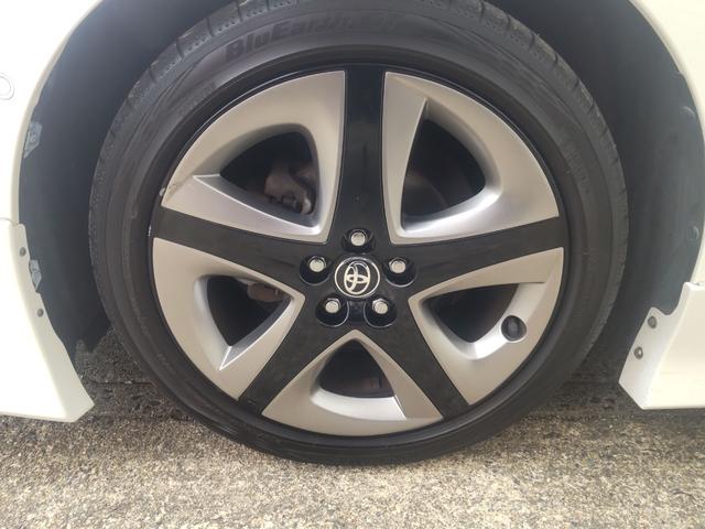 プリウス A ETC バックカメラ ナビ TV クリアランスソナー オートクルーズコントロール レーンアシスト パークアシスト 衝突被害軽減システム アルミホイール オートマチックハイビーム オートライト(37枚目)