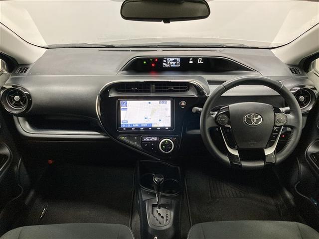 アクア Sスタイルブラック フルセグ メモリーナビ DVD再生 ミュージックプレイヤー接続可 バックカメラ 衝突被害軽減システム ETC LEDヘッドランプ ワンオーナー フルエアロ(4枚目)