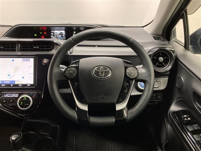 アクア Sスタイルブラック フルセグ メモリーナビ DVD再生 ミュージックプレイヤー接続可 バックカメラ 衝突被害軽減システム ETC LEDヘッドランプ ワンオーナー フルエアロ(12枚目)