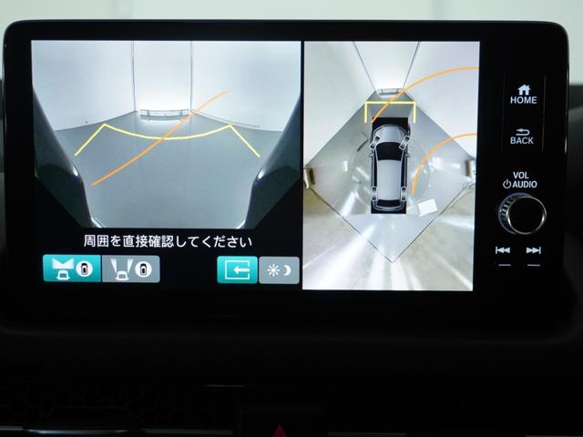 ＺＲ－Ｖ ｅ：ＨＥＶＺ　２年保証当社試乗車　９インチメーカー装着ホンダコネクトナビ　ＬＥＤヘッドライト　全周囲カメラ　ＥＴＣ２．０　衝突被害軽減システム　ワイヤレス充電器　パワーバックドア　シートヒーター（4枚目）