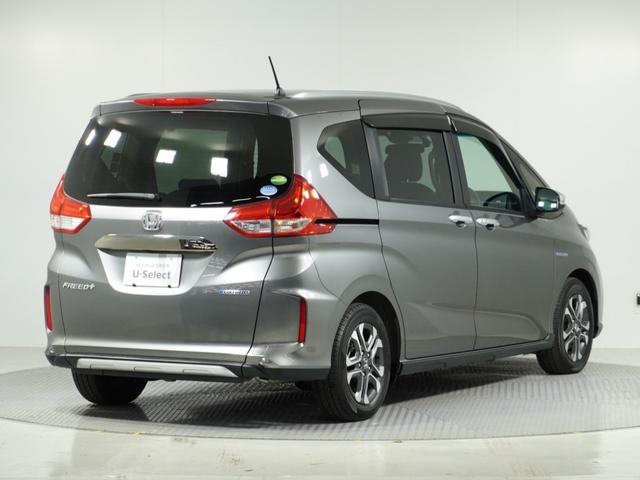 フリード+ハイブリッド ハイブリッド・クロスターホンダセンシング 1オ-ナ-ナビDレコRカメETC両電扉BT地デジ アダプティブクルーズコントロール Bluetooth シートヒーター 左側オートサイドステップ DVD 15インチ純正アルミホイール 禁煙車(18枚目)