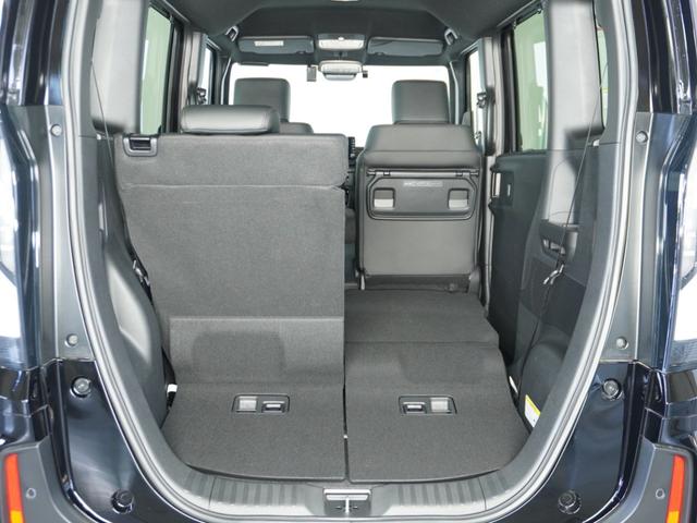 Ｎ－ＢＯＸカスタム ターボ　２年保証当社試乗車ナビＲカメ両電扉ＥＴＣドラレコ　デモカーアップ　イモビライザー　車線逸脱　ＡＣＣ　ハーフレザ　衝突安全ボディ　衝突被害軽減　ベンチシート　オートマチックハイビーム　キーフリー　ＥＳＣ（35枚目）