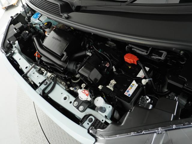 N-BOX ベースグレード 当社試乗車ナビRカメDレコETC両電扉BT地デジ 衝突軽減システム スマートキ- 禁煙 カーテンエアバック イモビライザー ECOモード 横滑り防止 オートクルーズ LEDヘッドライト キーフリー(4枚目)