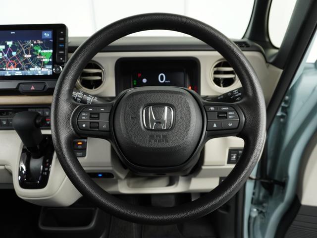 N-BOX ベースグレード 当社試乗車ナビRカメDレコETC両電扉BT地デジ 衝突軽減システム スマートキ- 禁煙 カーテンエアバック イモビライザー ECOモード 横滑り防止 オートクルーズ LEDヘッドライト キーフリー(12枚目)