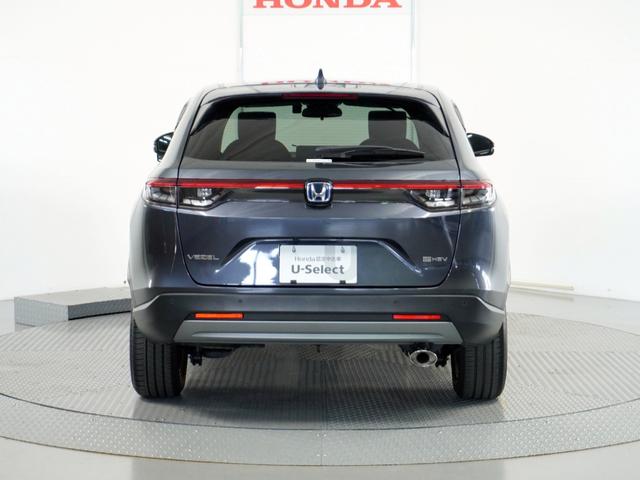 ヴェゼル e:HEVX 1オ-ナナビRカメDレコ前後ETC2.0 前後障害物センサー AAC 1オーナ イモビライザー スマ-トキ- 誤発進抑制 PW リアカメラ クルコン ESC ETC装備 キーフリー LEDヘッドランプ(37枚目)