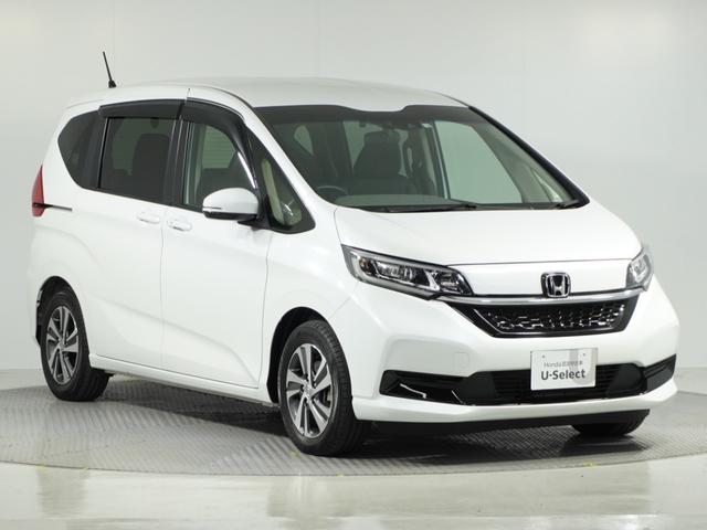 フリード Ｇ　ナビＲカメＤレコＥＴＣ両電扉ＢＴシ－トヒ－タ－　アダプティブクルーズコントロール　Ｂｌｕｅｔｏｏｔｈ　フルセグＴＶ　ＣＤ／ＤＶＤ再生　１５インチ純正アルミホイール　２列目ウォークスルー　禁煙車　ＬＥＤ（28枚目）