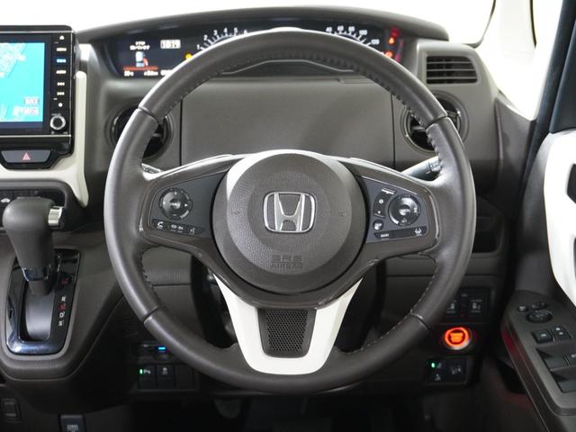 Ｎ－ＢＯＸ Ｌ・ターボ　１オ－ナ－ナビＤレコＲカメＥＴＣ両電扉ＢＴ地デジ　アダプティブクルーズコントロール　Ｂｌｕｅｔｏｏｔｈ　パドルシフト　障害物センサー　シートヒーター　オートハイビーム　禁煙車　ＵＶカットガラス　ＤＶＤ（11枚目）