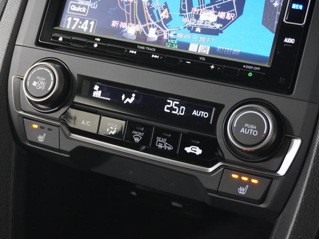 シビック ハッチバック 1オ-ナ-ナビDレコRカメETCクルコンBT アダプティブクルーズ Bluetooth シートヒーター オートハイビーム 18インチ純正アルミホイール 禁煙車 フルセグTV DVD再生 レーンアシスト(11枚目)