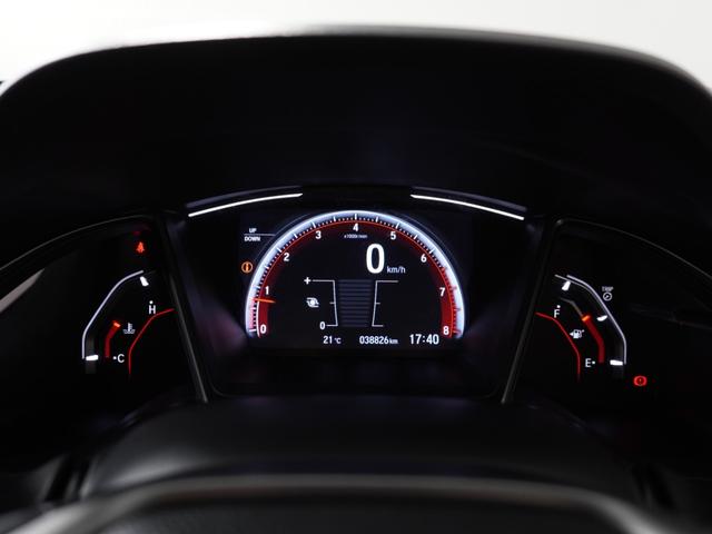 シビック ハッチバック 1オ-ナ-ナビDレコRカメETCクルコンBT アダプティブクルーズ Bluetooth シートヒーター オートハイビーム 18インチ純正アルミホイール 禁煙車 フルセグTV DVD再生 レーンアシスト(53枚目)
