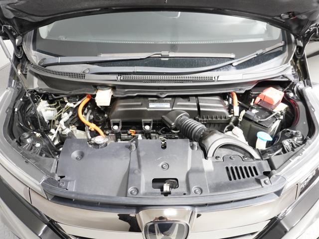 ステップワゴンスパーダ スパーダハイブリッドＧ・ＥＸホンダセンシングブラスタ　ナビＲカメＤレコＥＴＣ両電扉ＢＴ地デジ　アダプティブクルーズコントロール　Ｂｌｕｅｔｏｏｔｈ　シートヒーター　障害物センサー　１６インチ純正アルミホイール　禁煙車　フルセグ　ＤＶＤ　ＵＳＢ　スペアキー（23枚目）