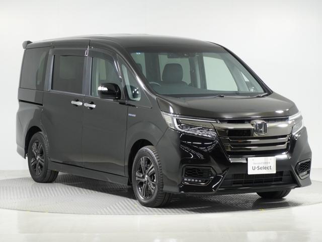 ステップワゴンスパーダ スパーダハイブリッドＧ・ＥＸホンダセンシングブラスタ　ナビＲカメＤレコＥＴＣ両電扉ＢＴ地デジ　アダプティブクルーズコントロール　Ｂｌｕｅｔｏｏｔｈ　シートヒーター　障害物センサー　１６インチ純正アルミホイール　禁煙車　フルセグ　ＤＶＤ　ＵＳＢ　スペアキー（31枚目）