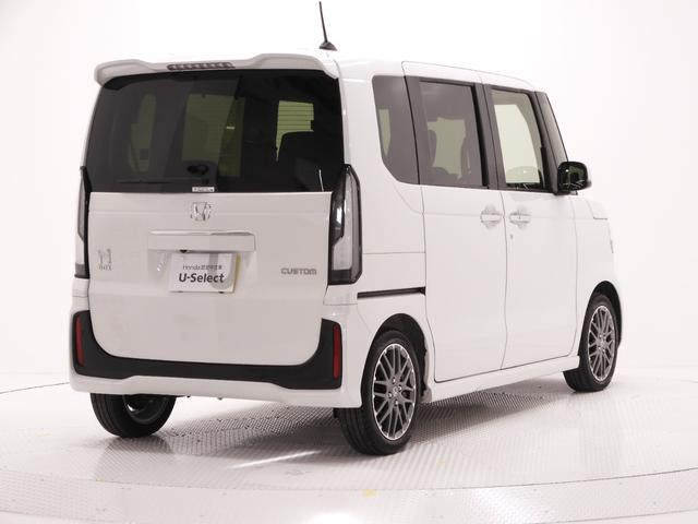 Ｎ－ＢＯＸカスタム ターボ　デモカー　９インチ純正ナビ　ドラレコ　ＥＴＣ　バックカメラ　両側電動スライドドア　渋滞追従クルーズ　Ｂｌｕｅｔｏｏｔｈ　障害物センサー　シートヒーター　１５インチ純正アルミホイール　禁煙車　スペアキー（16枚目）