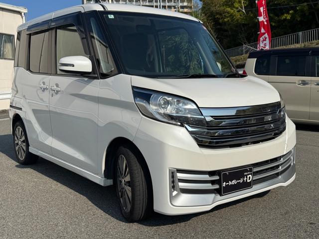 デイズルークス ライダー　禁煙車　４ＷＤ　ターボ車　　ナビ　フルセグＴＶ　　アラウンドビューモニター　シートヒーター　両側パワースライドドア　プッシュスタート　純正ＨＩＤヘッドライト　純正ライダー専用バイザー　電格ミラー（6枚目）