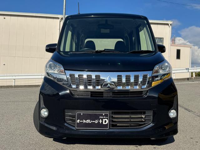 eKスペースカスタム カスタムT 1オーナー 禁煙車 ターボ車 純正ナビ フルセグTV バックカメラ 両側パワースライドドア フリップダウンモニター ETC オートライト 電格ミラー 純正バイザー(2枚目)