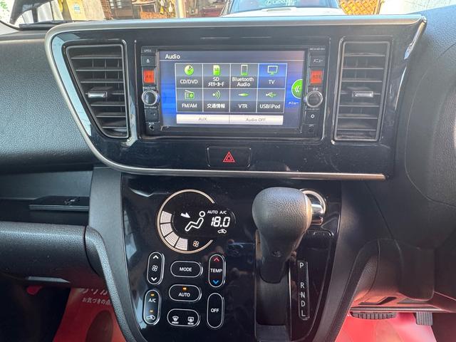 eKスペースカスタム カスタムT 1オーナー 禁煙車 ターボ車 純正ナビ フルセグTV バックカメラ 両側パワースライドドア フリップダウンモニター ETC オートライト 電格ミラー 純正バイザー(10枚目)