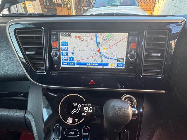 eKスペースカスタム カスタムT 1オーナー 禁煙車 ターボ車 純正ナビ フルセグTV バックカメラ 両側パワースライドドア フリップダウンモニター ETC オートライト 電格ミラー 純正バイザー(11枚目)