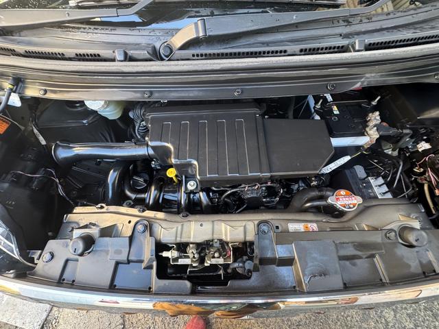 eKスペースカスタム カスタムT 1オーナー 禁煙車 ターボ車 純正ナビ フルセグTV バックカメラ 両側パワースライドドア フリップダウンモニター ETC オートライト 電格ミラー 純正バイザー(20枚目)