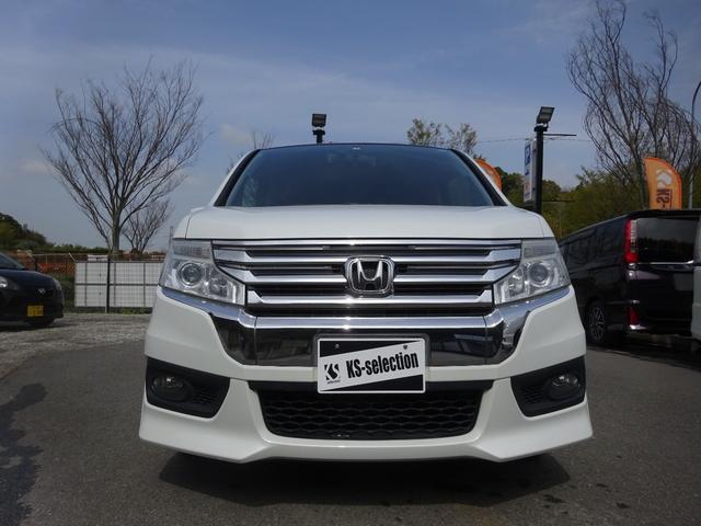 ステップワゴンスパーダ パワーエディション　ＨＩＤヘッドライト　オートライト　ＥＴＣ　メモリーナビ　バックカメラ　両側電動スライドドア　オートエアコン　後部座席マニュアルエアコン　一年保証（6枚目）