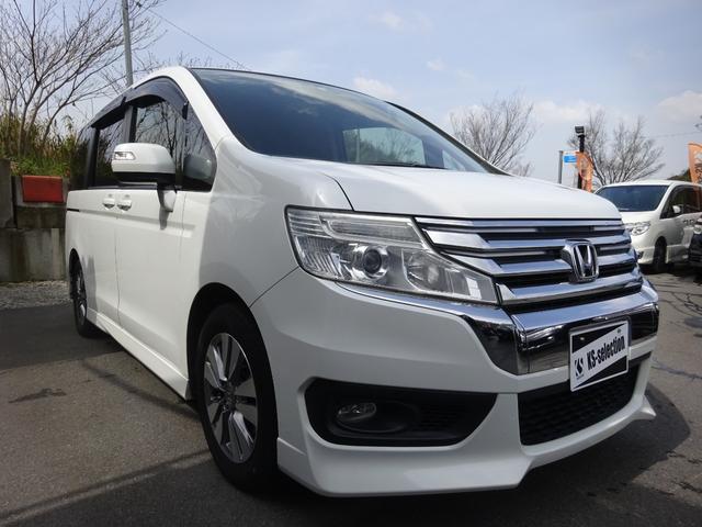 ステップワゴンスパーダ パワーエディション　ＨＩＤヘッドライト　オートライト　ＥＴＣ　メモリーナビ　バックカメラ　両側電動スライドドア　オートエアコン　後部座席マニュアルエアコン　一年保証（35枚目）