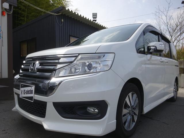 ステップワゴンスパーダ パワーエディション　ＨＩＤヘッドライト　オートライト　ＥＴＣ　メモリーナビ　バックカメラ　両側電動スライドドア　オートエアコン　後部座席マニュアルエアコン　一年保証（37枚目）