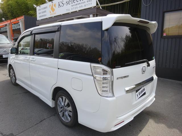 ステップワゴンスパーダ パワーエディション　ＨＩＤヘッドライト　オートライト　ＥＴＣ　メモリーナビ　バックカメラ　両側電動スライドドア　オートエアコン　後部座席マニュアルエアコン　一年保証（42枚目）