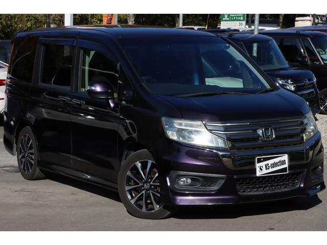 ステップワゴンスパーダ Ｚ　クールスピリット　ＨＩＤヘッドライト　純正インチアルミホイールフリップダウンモニター　両側パワスラ　クルコン　オートライト　　Ｈレザーシート　純正ナビ　ＴＶ　バックカメラ　Ｂｌｕｅｔｏｏｔｈ対応（40枚目）