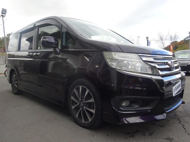 ステップワゴンスパーダ Ｚ　クールスピリット　クルーズコントロール　バックカメラ　両側電動スライドドア　オートエアコン　ＥＴＣ　スマートキー　ＨＩＤヘッドライト（35枚目）