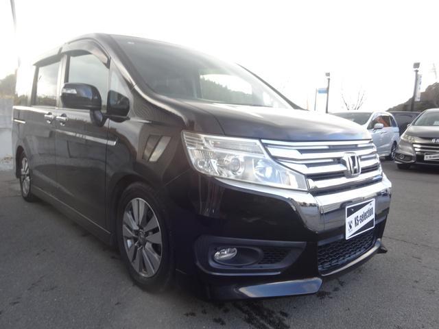 ステップワゴンスパーダ Z 両側電動スライドドア パワーウィンドウ 電動格納ミラー オートエアコン ETC HIDヘッドライト オートエアコン(34枚目)