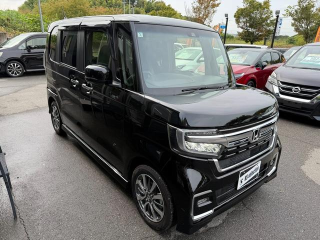 Ｎ－ＢＯＸカスタム Ｌ　スマートキー　Ｂｌｕｅｔｏｏｔｈ　バックモニター　オートクルーズ　衝突被害軽減ブレーキ　横滑り防止　片側電動スライドドア　サンシェード　オートエアコン（38枚目）