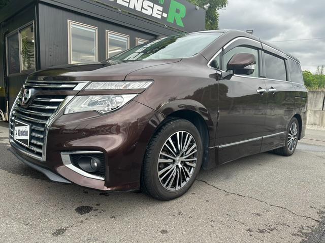 エルグランド ２５０ハイウェイスタープレミアム　スマートキー　ＥＴＣ　Ｂｌｕｅｔｏｏｔｈ　バックモニター　両側電動スライドドア　シートヒーター／クーラー　横滑り防止　サンシェード　フリップダウンモニター（45枚目）