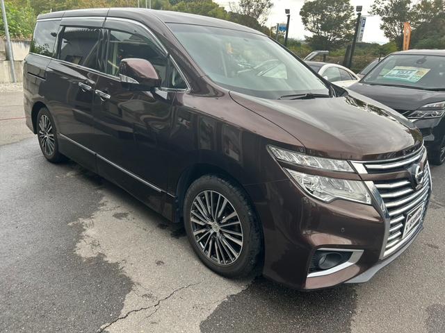 エルグランド ２５０ハイウェイスタープレミアム　スマートキー　ＥＴＣ　Ｂｌｕｅｔｏｏｔｈ　バックモニター　両側電動スライドドア　シートヒーター／クーラー　横滑り防止　サンシェード　フリップダウンモニター（46枚目）