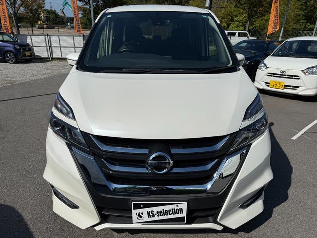 セレナ ハイウェイスター　Ｖセレクション　スマートキー　両側電動スライドドア　バックモニター　Ｂｌｕｅｔｏｏｔｈ　サンシェード　フリップダウンモニター　ドライブレコーダー　タイヤサイズ１９５／６０Ｒ１６（4枚目）