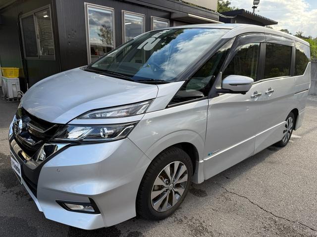 セレナ ハイウェイスターG ETC スマートキー Bluetooth デジタルインナーミラー パーキングアシスト 両側電動スライドドア 衝突被害軽減ブレーキ 横滑り防止 フリップダウンモニター(43枚目)