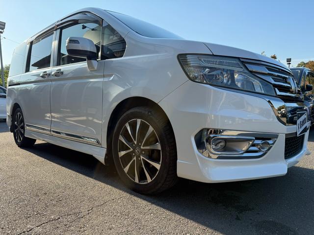 ステップワゴンスパーダ Z クールスピリット ETC スマートキー 両側電動スライドドア サンシェード バックモニター Bluetooth オートライト 横滑り防止 タイヤサイズ205/55R17(38枚目)